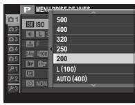 FUJI APPAREIL PHOTO A OBJECTIF INTERCHANGEABLE X-E1 NOIR 18-55MM - Sensibilité - 4