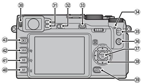 FUJI APPAREIL PHOTO A OBJECTIF INTERCHANGEABLE X-E1 NOIR 18-55MM - Parties de l'appareil photo - 3