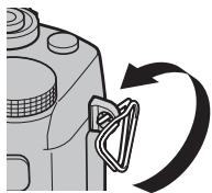 FUJI APPAREIL PHOTO A OBJECTIF INTERCHANGEABLE X-E1 NOIR 18-55MM - Fixez l'attache a un oeillet. - 2