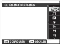 FUJI APPAREIL PHOTO A OBJECTIF INTERCHANGEABLE X-E1 NOIR 18-55MM - Balance des blancs - 1