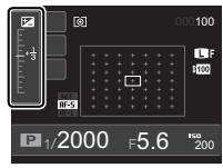 FUJI APPAREIL PHOTO A OBJECTIF INTERCHANGEABLE X-E1 NOIR 18-55MM - Indicateur de correction d'exposition - 2