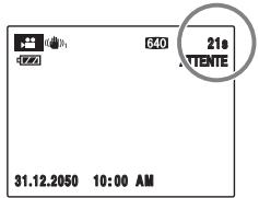 FUJI FINEPIX S1OO FS - Reglez l'appareil photo sur le mode video. - 2