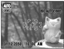 FUJI FINEPIX S1OO FS - Prise de vues avec verrouillage de la mise au point et de l'exposition - 1