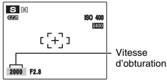 FUJI FINEPIX S1OO FS - Réglage de la vitesse d'obturation - 1