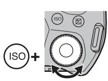 FUJI FINEPIX S1OO FS - Modification du réglage de sensibilité ([ISO]) - 3