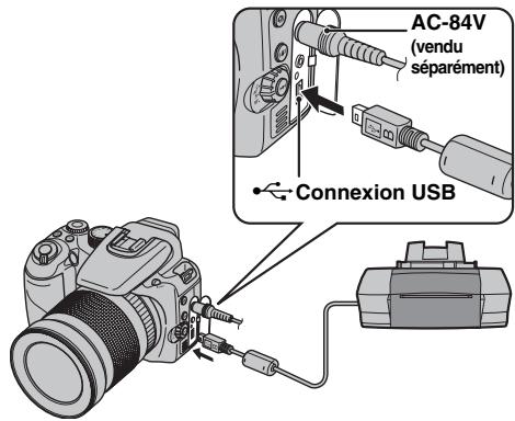 FUJI FINEPIX S1OO FS - Branchement sur une imprimante - 1