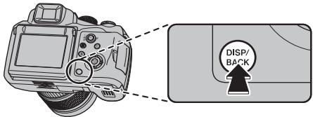 FUJI FINEPIX S1OO FS - Sélection de l'affichage à l'écran - 1