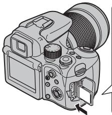 FUJI FINEPIX S1OO FS - Insérez une Carte mémoire. - 3