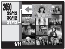 FUJI FINEPIX S1OO FS - Sélection de l'affichage à l'écran - 5