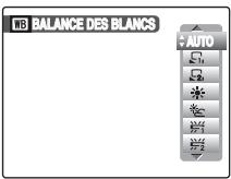 FUJI FINEPIX S1OO FS - Réglage de la balance des blancs ([WB BALANCE DES BLANCS]) - 1