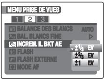 FUJI FINEPIX S1OO FS - Photographie de la même image avec des expositions différentes ([INCREM. IL BKT AE]) - 1