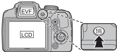 FUJI FINEPIX S8400 - Le viseur electronique (EVF) - 1