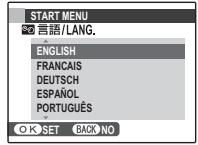 FUJI FINEPIX S8400 - Choisissez une langue. - 1