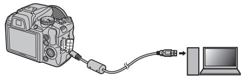 FUJI FINEPIX S8400 - Raccordement de l'appareil photo - 3