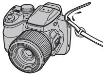 FUJI FINEPIX S8400 - Fixation de la dragonne - 1