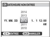 FUJI FINEPIX SL300 - Reglez la date et l'heure. - 1