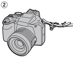 FUJI FINEPIX SL300 - Fixation de la dragonne - 2