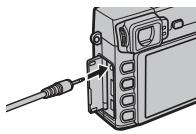 FUJI X-E1 - Utilisation d'un microphone externe - 1