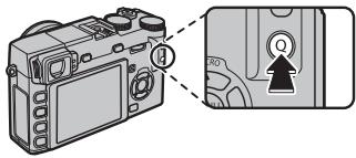 FUJI X-E1 - La touche Q (menu rapide) - 2
