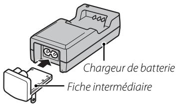 FUJI X20 - Fixez la fiche intermédiaire. - 1