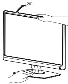 IIYAMA E2273HDS-B1A - Réglage de l'angle de VISION - 2