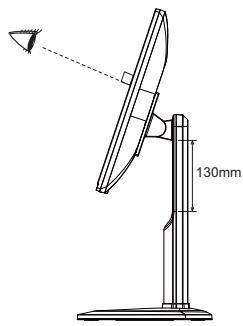 IIYAMA PROLITE B2480HSU-1 - Ajustement de la hauteur et l'angle de VISION : ProLite XB2380HS - 2