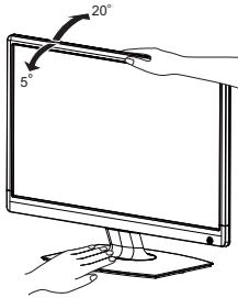 IIYAMA PROLITE E2273HDS-B1 - Réglage de l'angle de VISION - 2