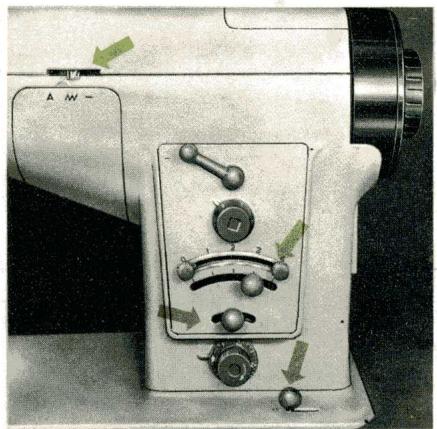 BORLETTI 1100 ZIGZAG - 3/B Couture zigzag. - 1