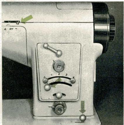 BORLETTI 1100 ZIGZAG - Travaux exigeant l'emploi d'accessoires - 1