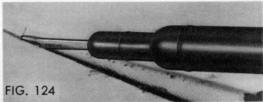 BORLETTI 1100 ZIGZAG - Emploi du coupe-boutonnières « Borletti » - 6