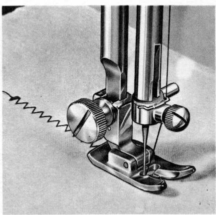 BORLETTI 1100 ZIGZAG - Point zig-zag simple - 3