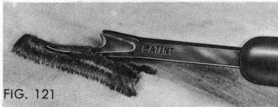 BORLETTI 1100 ZIGZAG - Emploi du coupe-boutonnières « Borletti » - 3