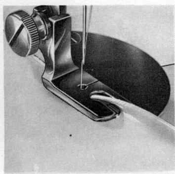 BORLETTI 1100 ZIGZAG - Couture rabattue - 1