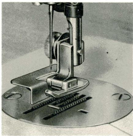 BORLETTI 1100 ZIGZAG - 5/A Dispositif pour la couture invisible - 2