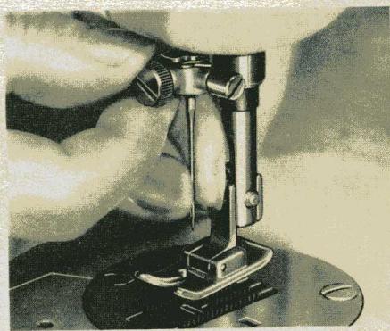 BORLETTI 1100 ZIGZAG - Montage de l'aiguille - 1