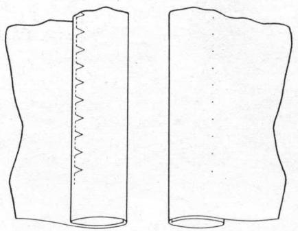 BORLETTI 1100 ZIGZAG - 5/A Dispositif pour la couture invisible - 4