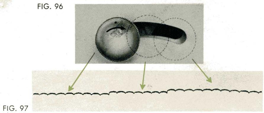 BORLETTI 1100 ZIGZAG - 6/A Préparation de lacame anterieure pour la commande automatique de I'aiguille. - 4