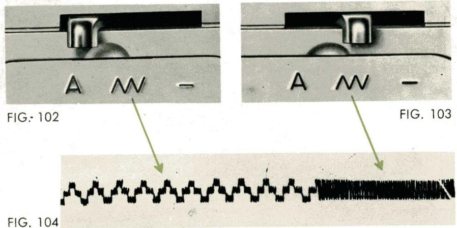 BORLETTI 1100 ZIGZAG - 6/A Préparation de lacame anterieure pour la commande automatique de I'aiguille. - 6