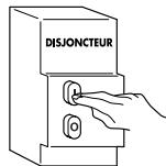 OTIO THERMOSTAT D AMBIANCE PROGRAMMABLE 93210 - Rétabir l'alimentation électrique - 1