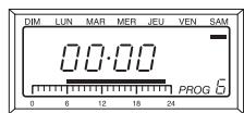 OTIO THERMOSTAT D AMBIANCE PROGRAMMABLE 93210 - Accedez au programme 6 - 1