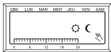 OTIO THERMOSTAT D AMBIANCE PROGRAMMABLE MOD - Mode manuel - 1