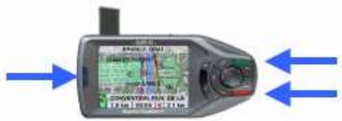 NAVICOM EXPLORIST - Écran OPTION: ++/--/+/- - 1