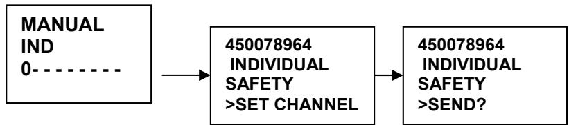 NAVICOM RT-650 - Appel individuel manuel - 2