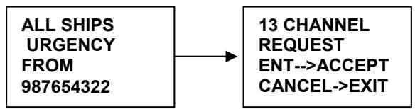 NAVICOM RT-650 - Réception d'un appel à tous les navires - 1