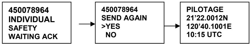 NAVICOM RT-650 - Appel individuel manuel - 3