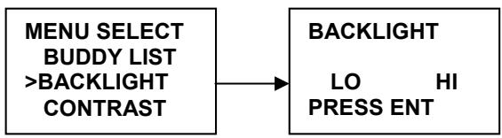 NAVICOM RT-650 - Réglage de l'éclairage - 1
