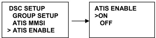 NAVICOM RT-650 - Activer le système ATIS - 1