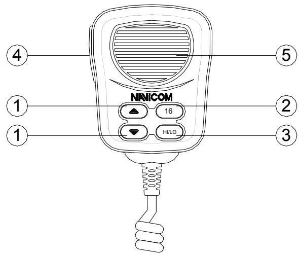 NAVICOM RT-650 - Combiné filaire - 1