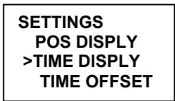 NAVICOM RT-650 - Affichage de l'heure - 1