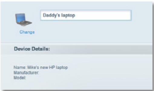 LINKSYS EA6200 - Pour modifier l'apparence du périphérique : - 2